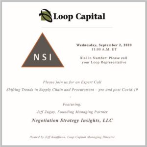 Loop Capital Llc Loop Capital Expert Call: Shifting and Exciting Trends in Procurement ...